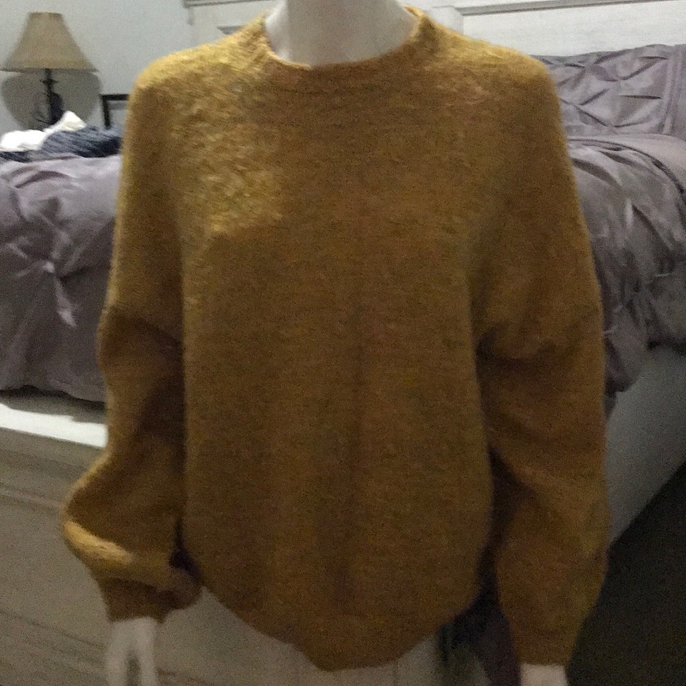 Vintage Hand made sweater mohair Y2K 1989